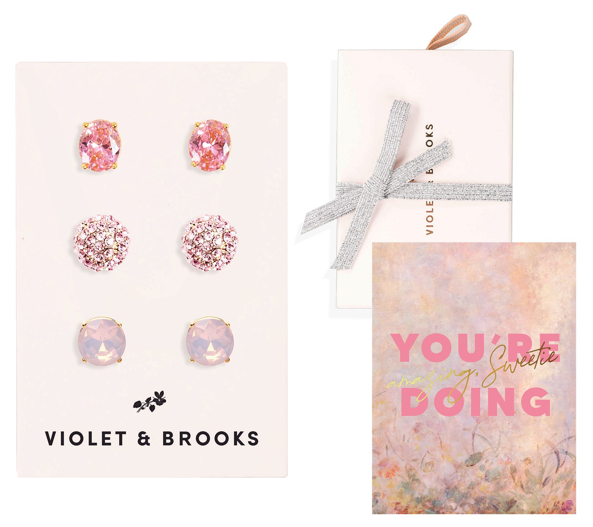 Violet & Brooks Mia Post Earring Gift Trio
