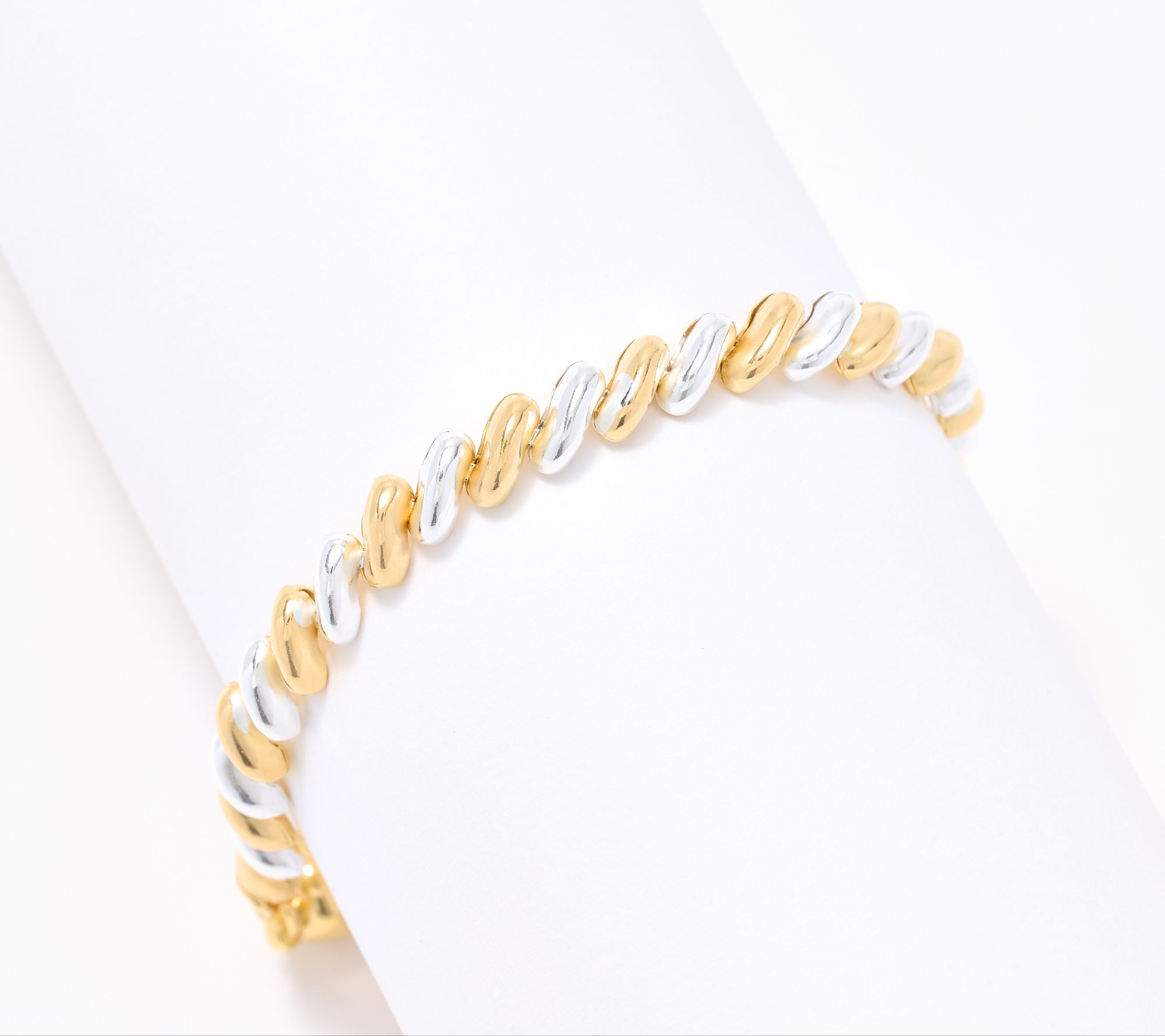 UltraFine 950 Silver Mini San Marco Magnetic Bracelet