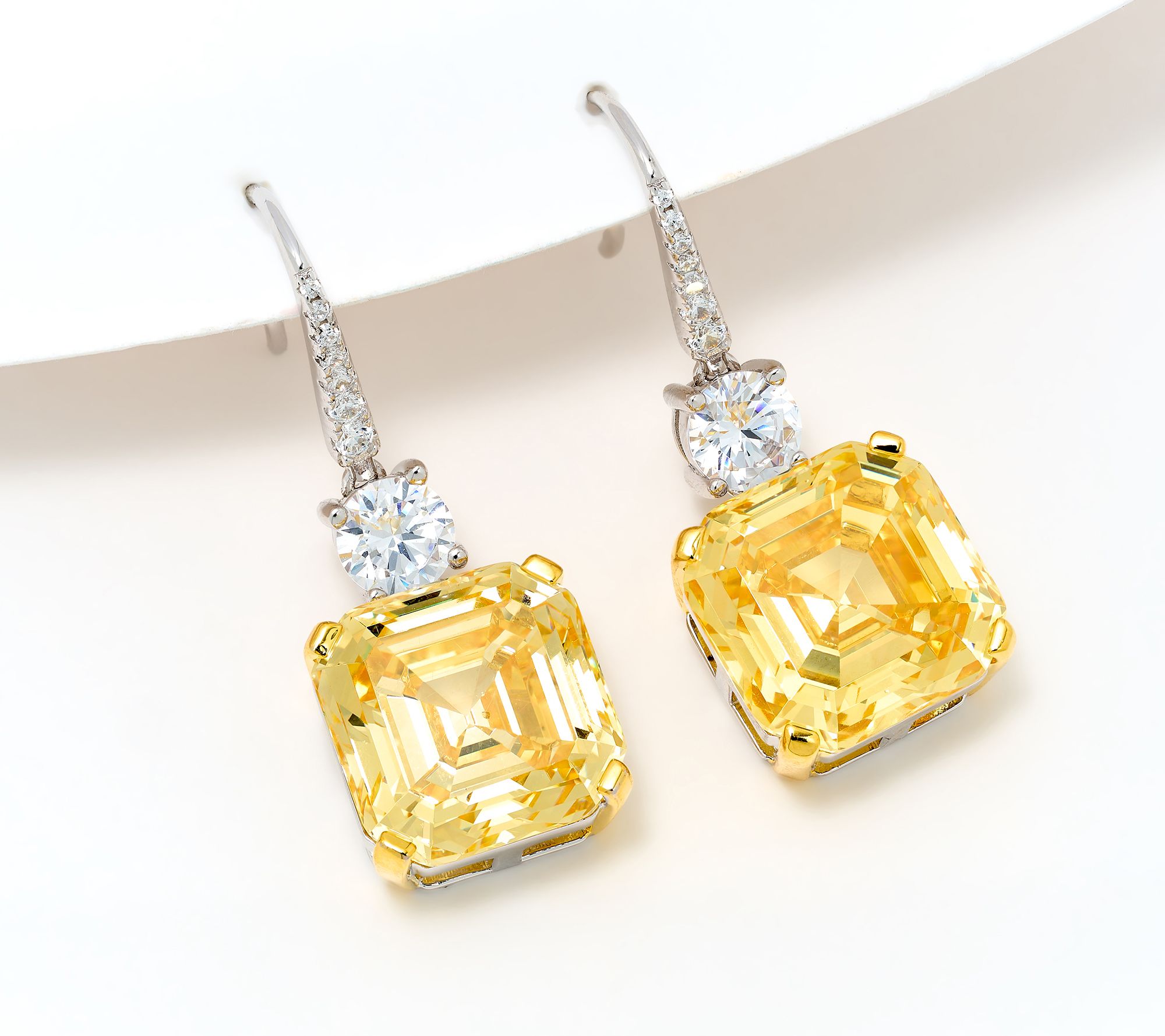  Kathy Hilton x Anna Zuckerman Soleil D'Or Earrings, Sterling Silver