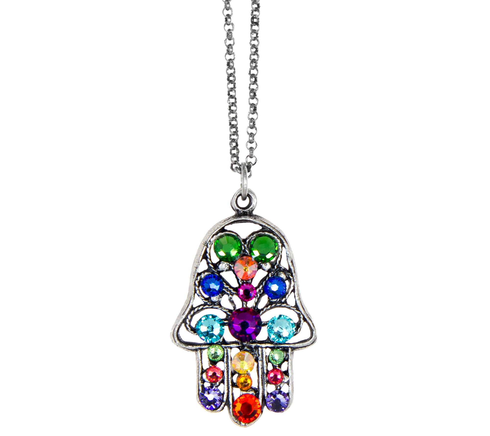 Anne Koplik Hamsa Pendant w/ Chain