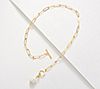 Affinity Cultured Pearls Ming Pearl Paperclip Necklace, Sterl, 1 of 1