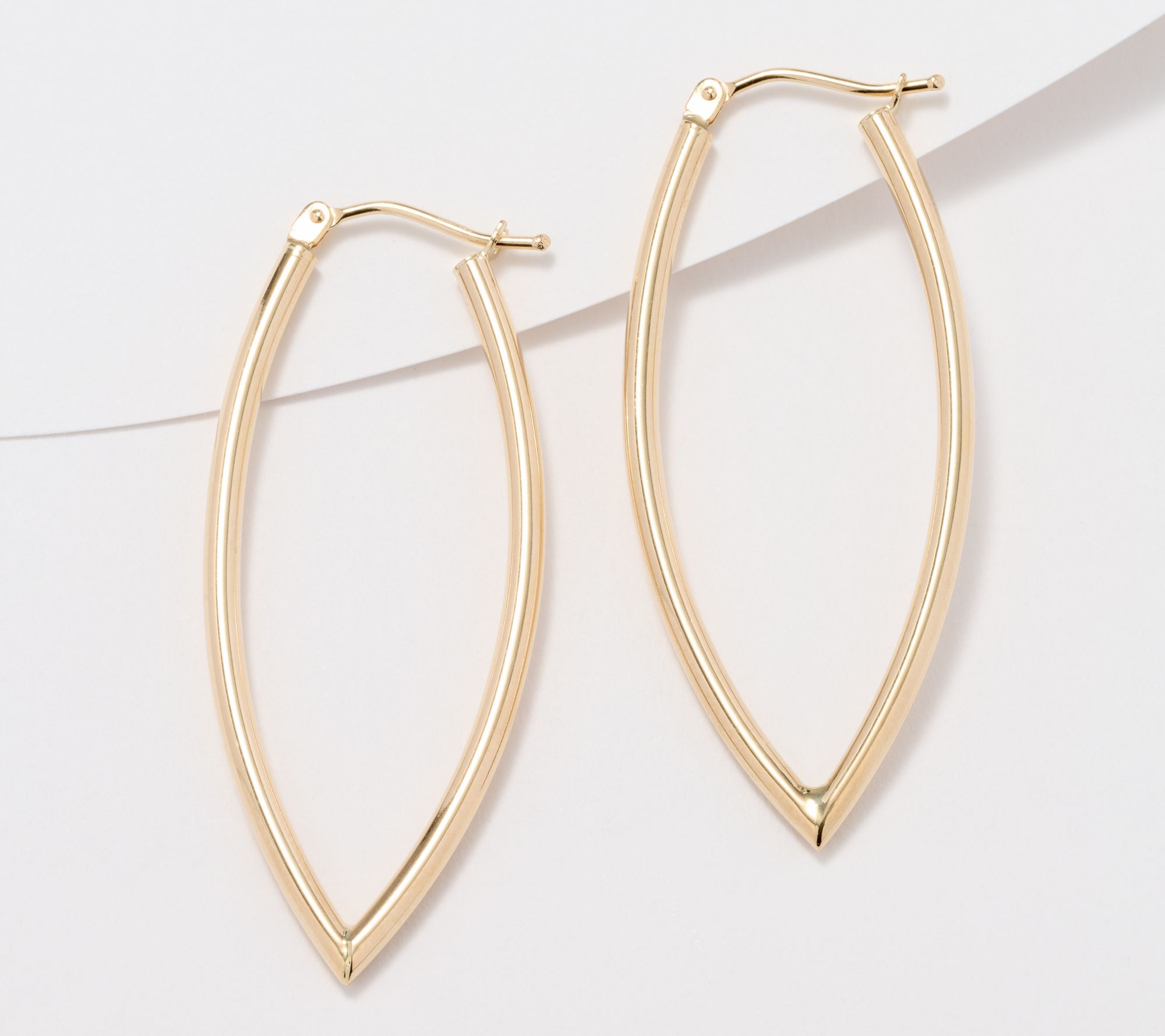 Qvc eterna clearance gold earrings