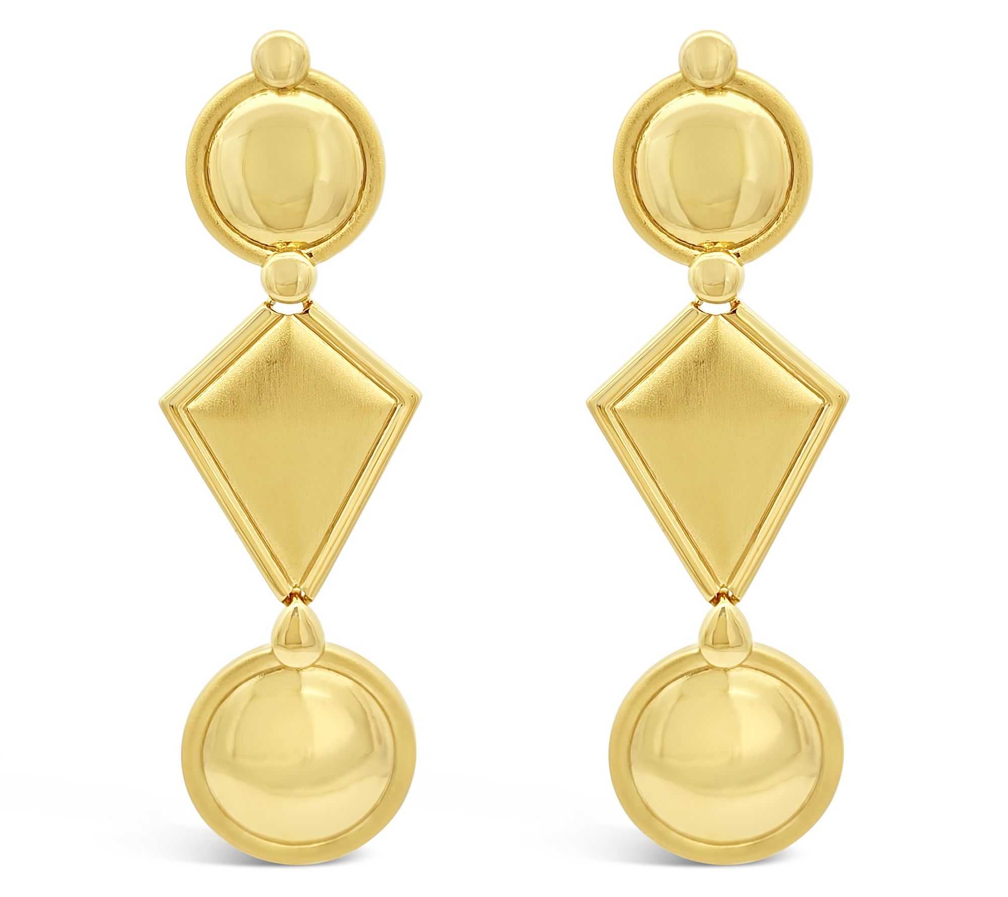 Elyse Ryan 14K Gold Clad Robyn Earrings