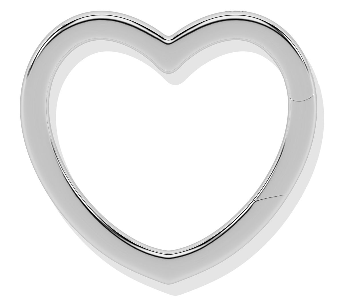 ONI Fine Jewelry Sterling Silver Heart Lock