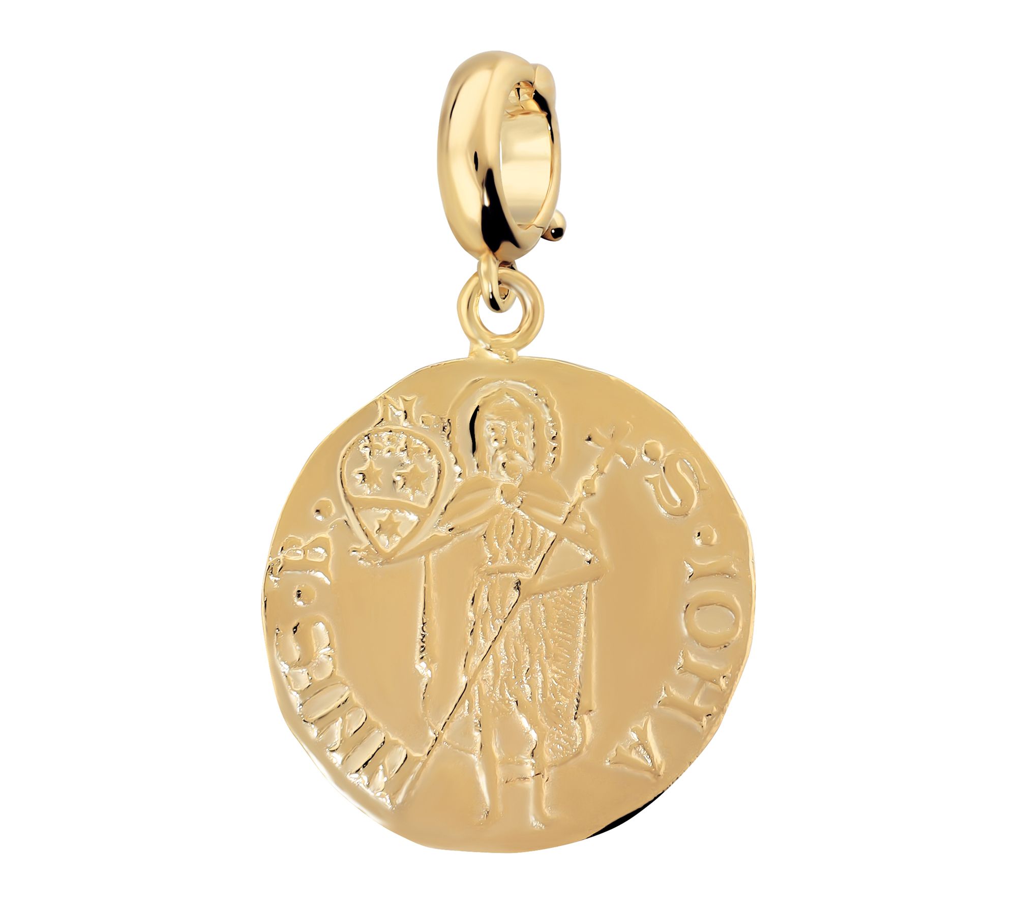 David Markstein Bronze Florence Replica Coin Pendant Enhancer
