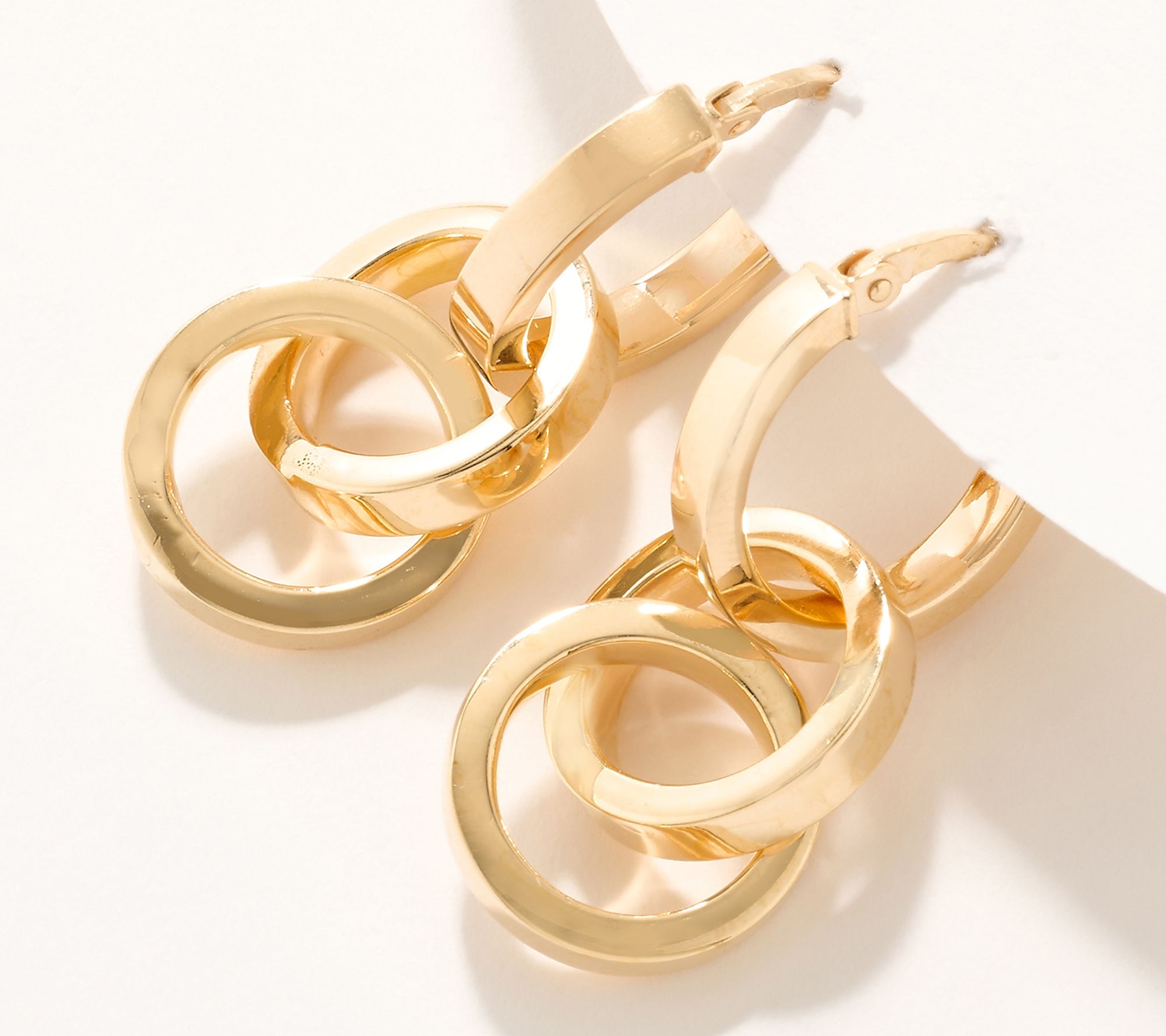 UltraFine 950 Silver Convertible Drop Earrings