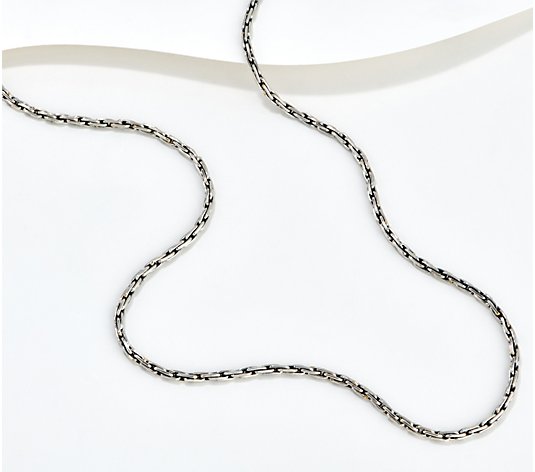 Artisan Crafted Sterling Silver 24" Triple Chain