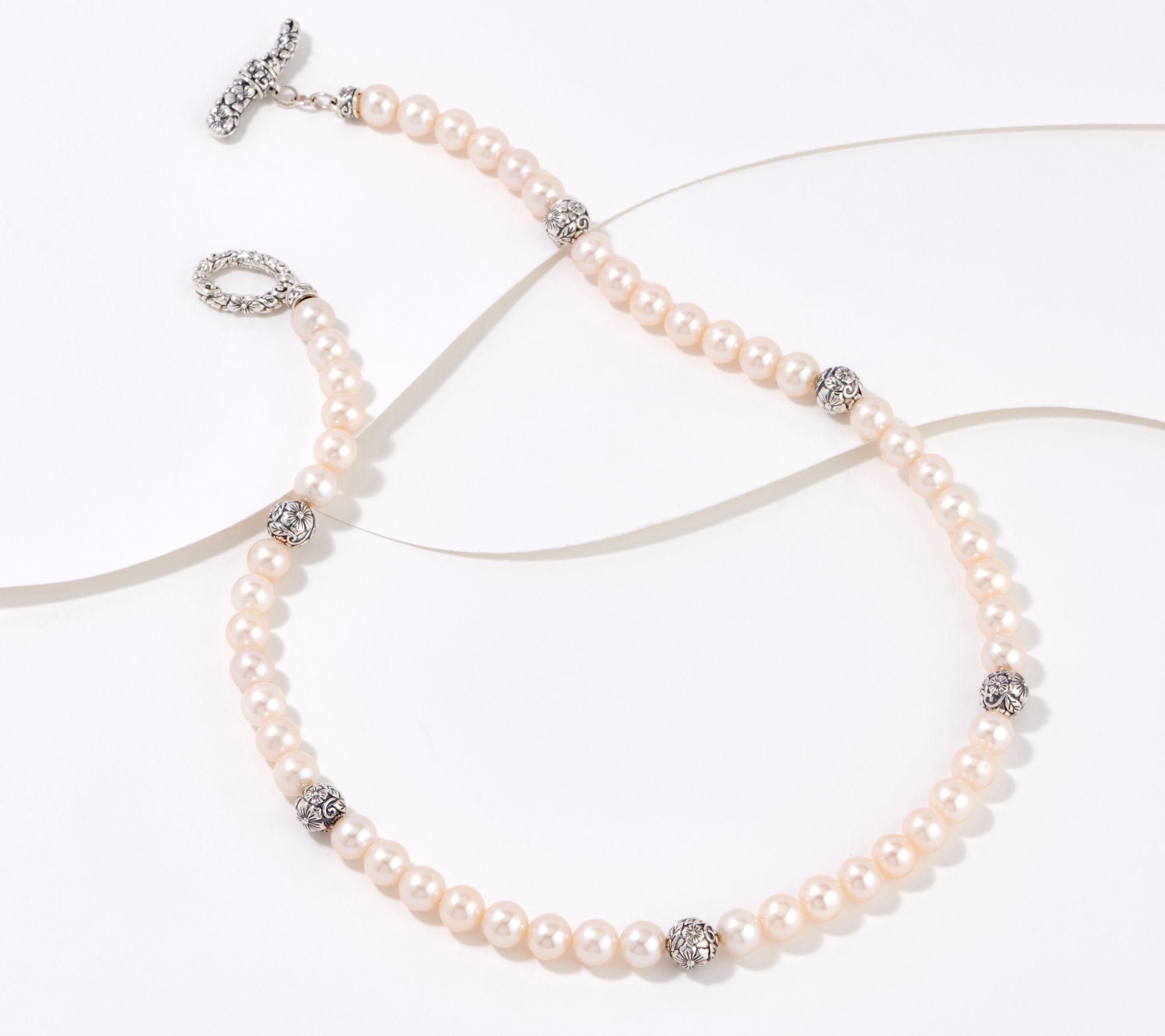 Qvc on sale pearl jewelry