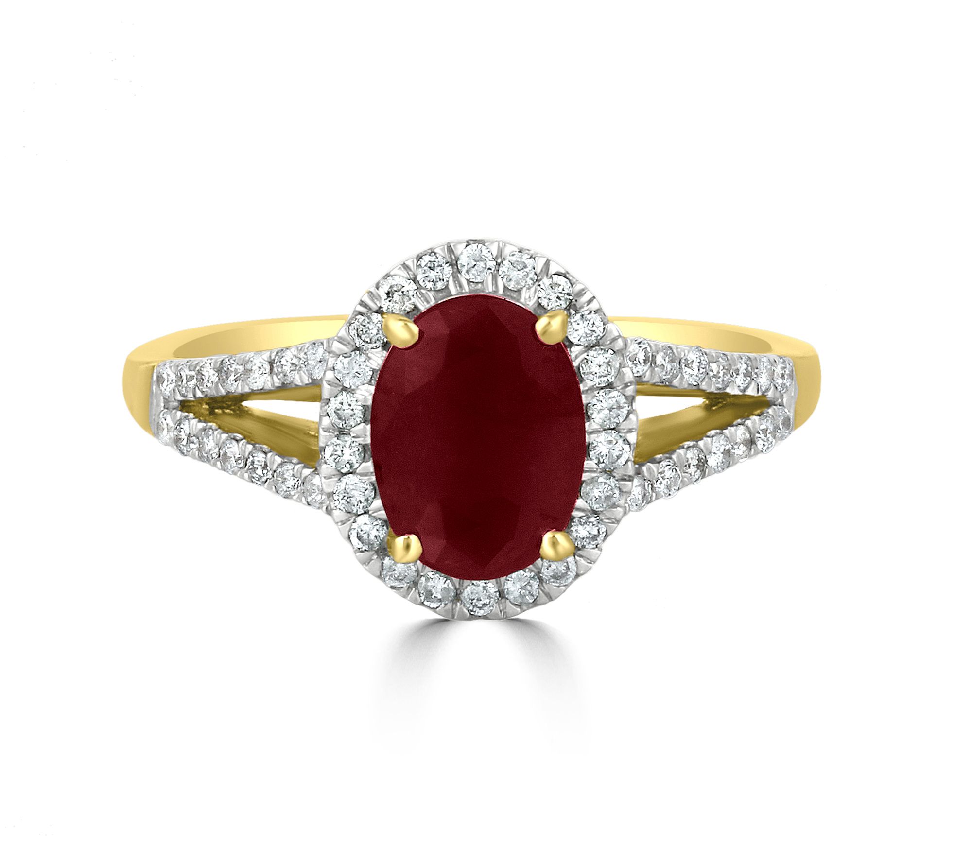 Affinity Gems Precious Gemstone & Diamond Ring, 14K Gold