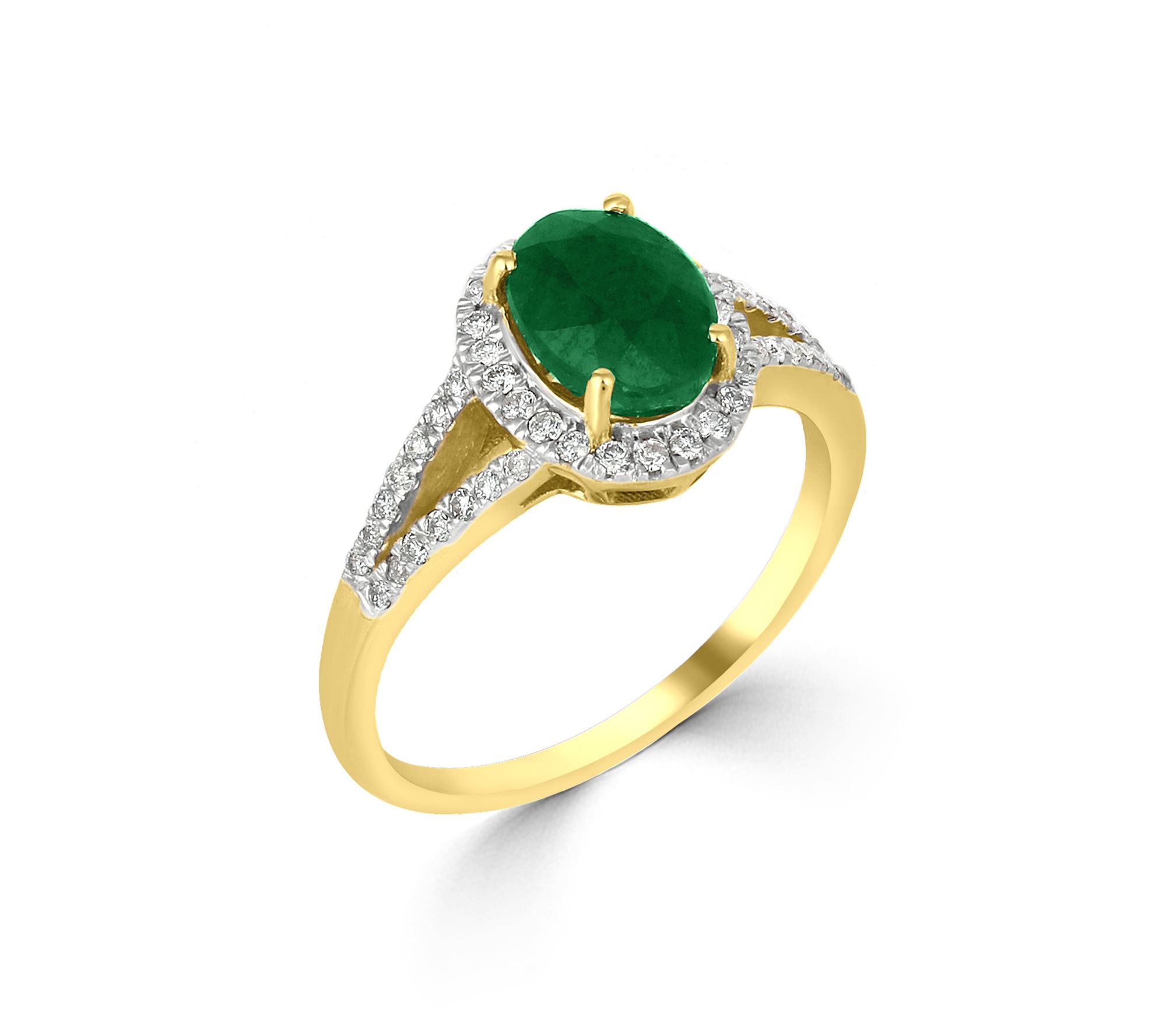 Affinity Gems Precious Gemstone & Diamond Ring, 14K Gold