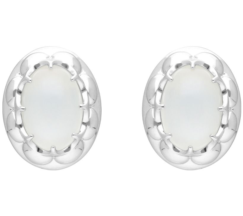 Margo Manhattan Sterling Silver Moonstone Donel la Earrings