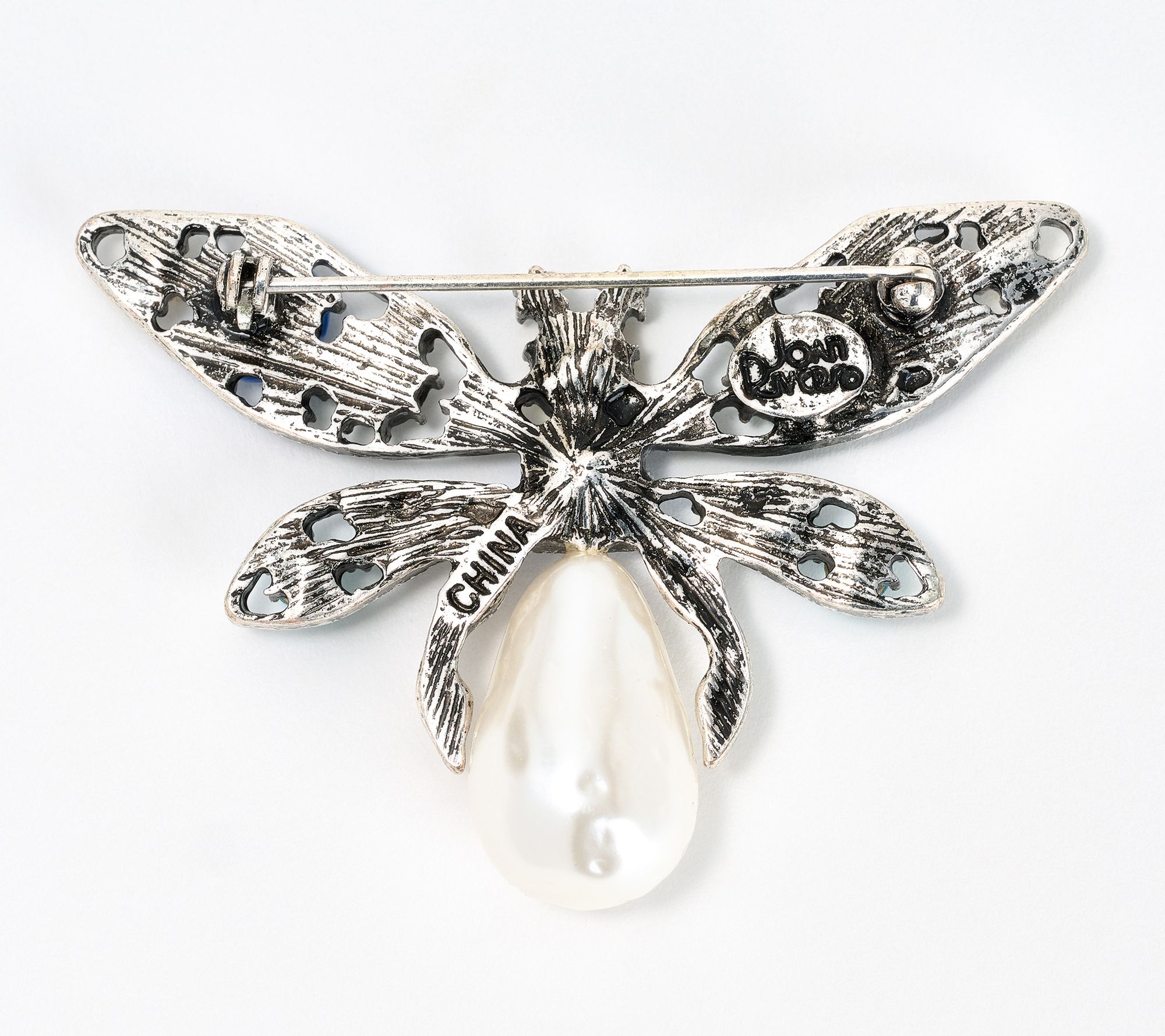 Joan Rivers Baroque Pearl Bee Pin - QVC.com