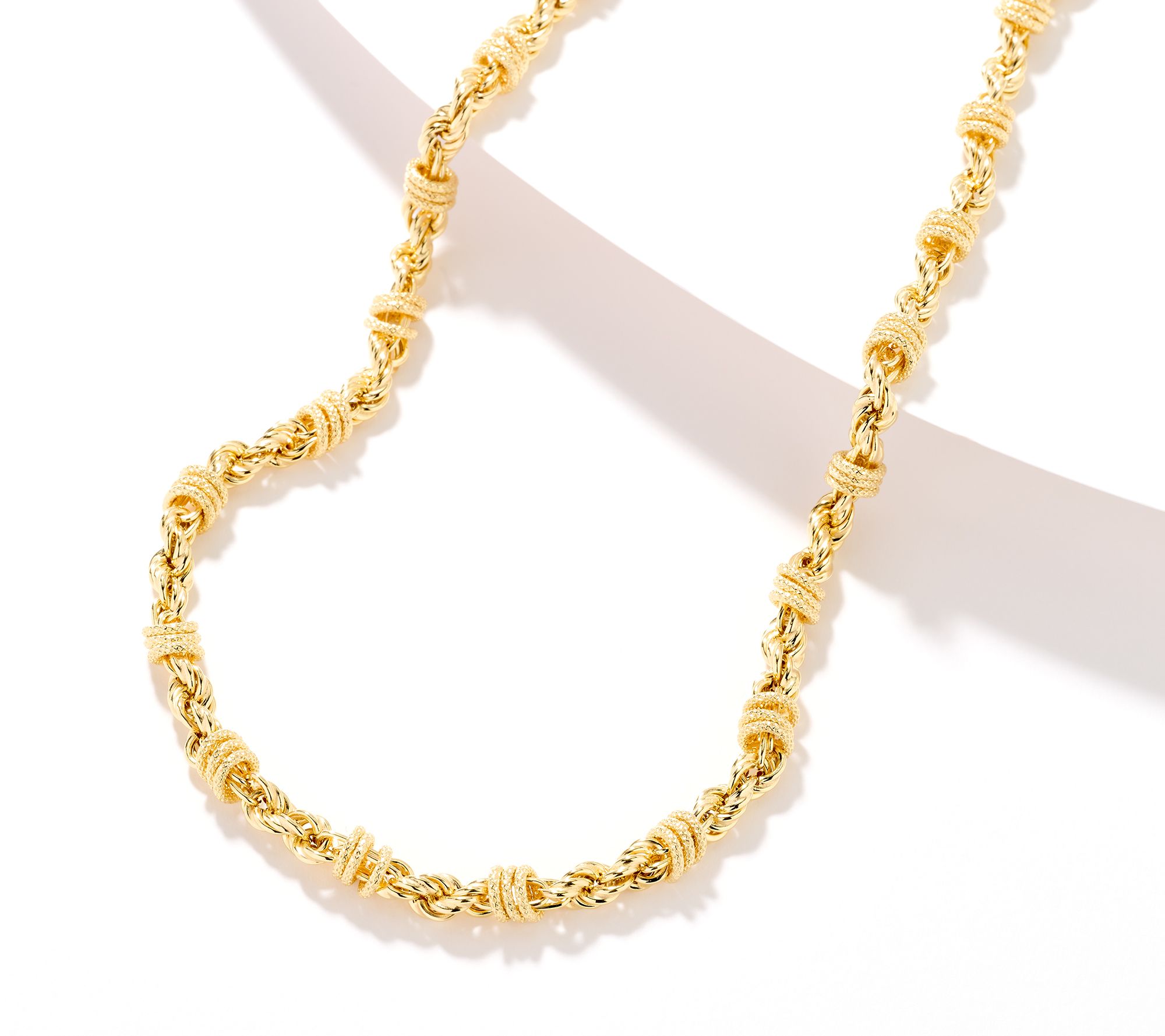 "As Is" David Markstein Sterling Silver Diamond Cut 18" Necklace