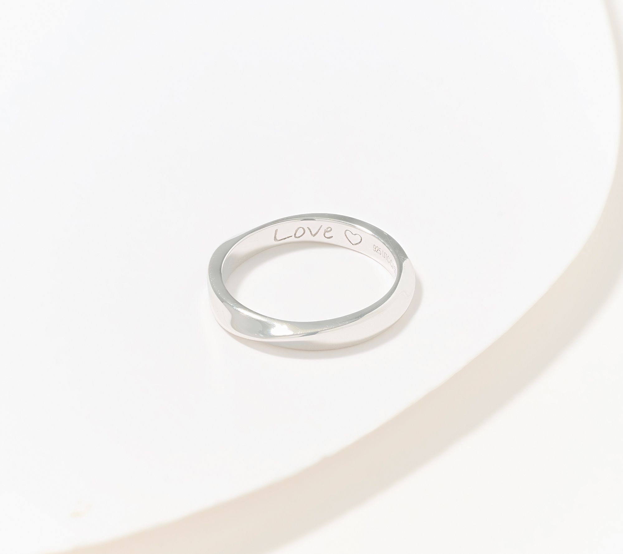 Christian James by Scott Grimes Sterling Silver Message Ring