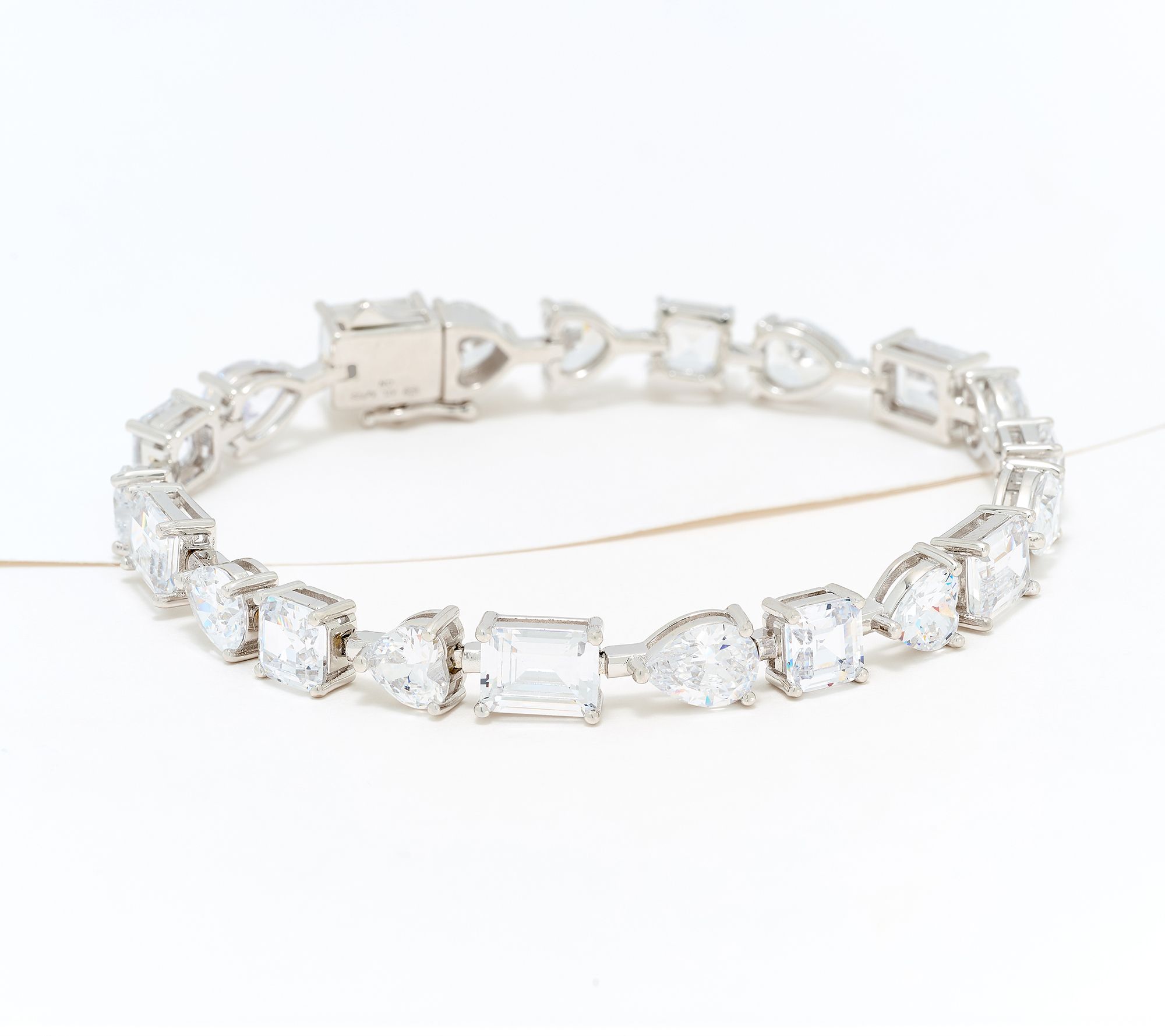 Kathy Hilton x Anna Zuckerman Lisboa Tennis Bracelet Sterling Silver