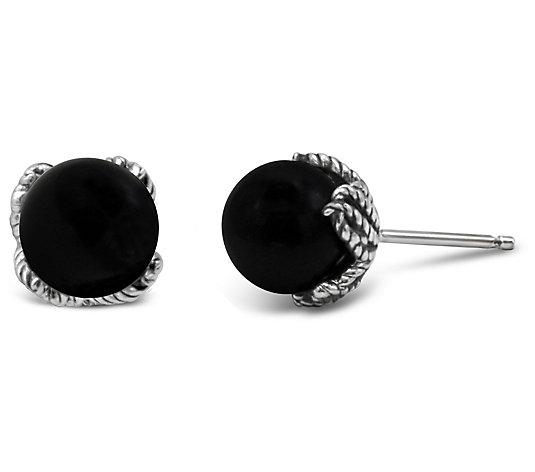 Tiffany Kay Studio Sterling Silver Black Onyx Stud Earrings