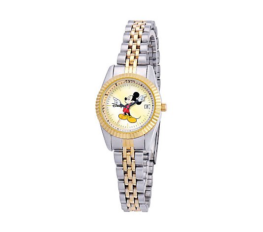 Disney Women's Mickey Two-Tone Watch