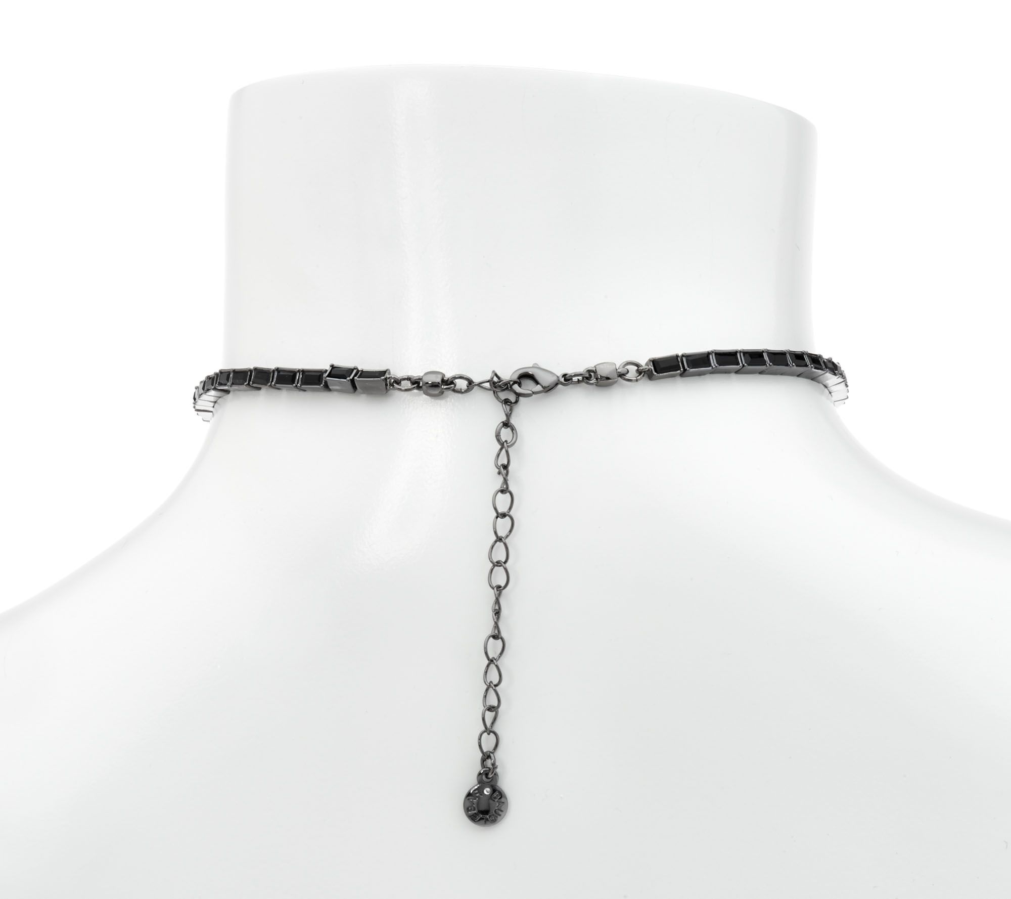 BaubleBar Baguette Choker Necklace - QVC.com