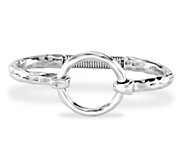 Steel by Design Open Circle Bangle - J368544