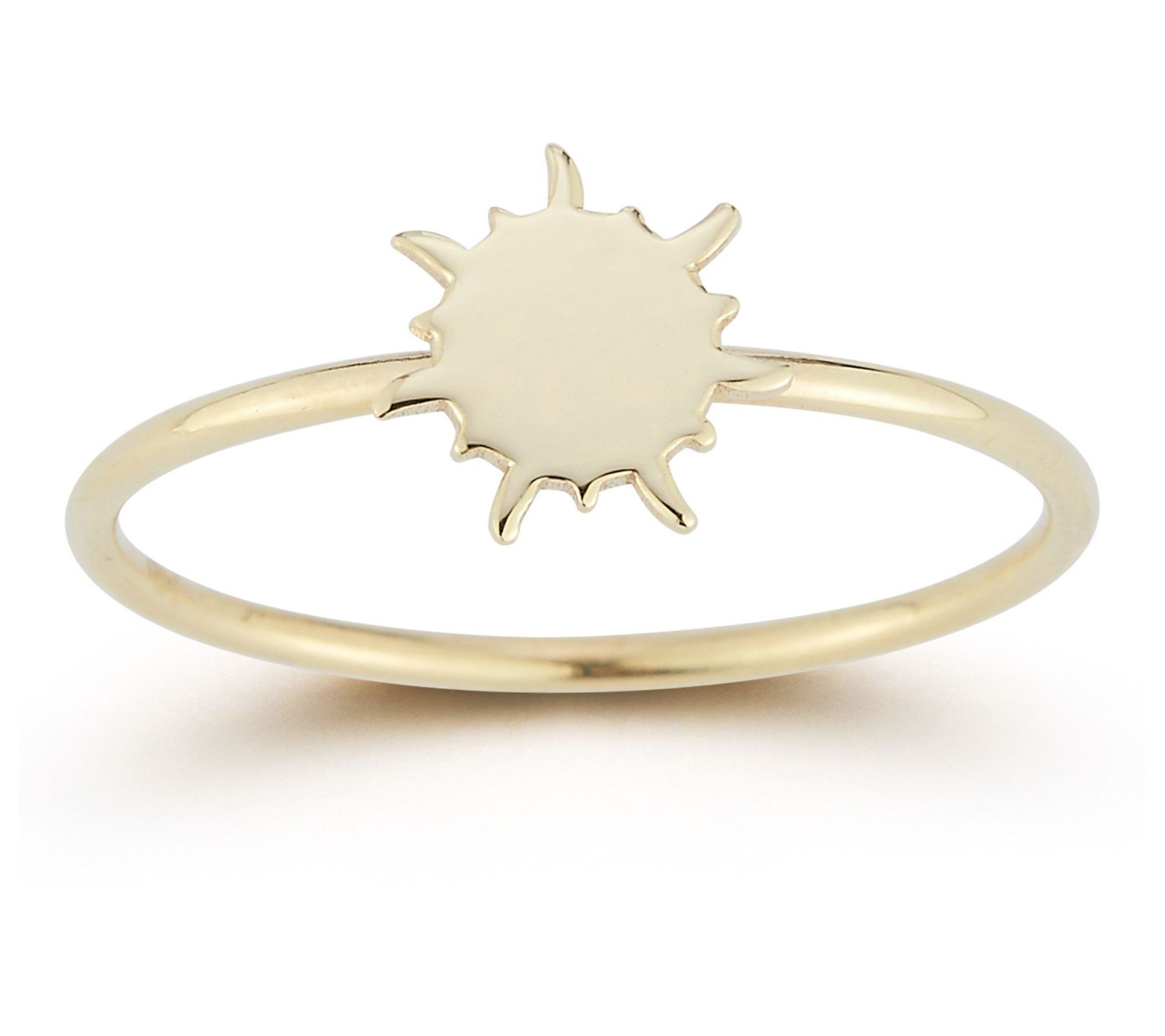 Luminosa Gold Sun Ring, 14K