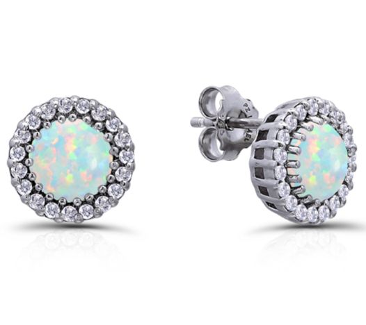 Or Paz Sterling Silver Multi-Gemstone Stud Earrings