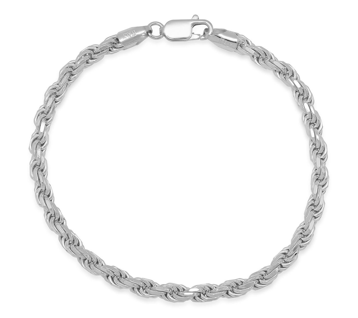 Silver Style Rope Chain Bracelet, Sterling