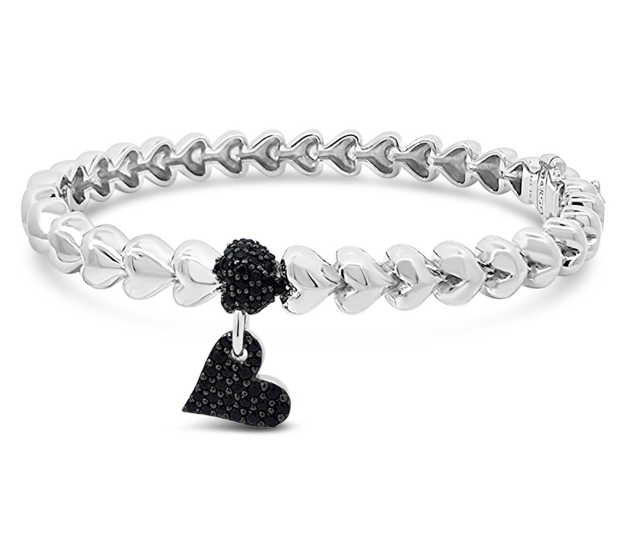Margo Manhattan Sterling Black Spinel Rendez Vous Bangle