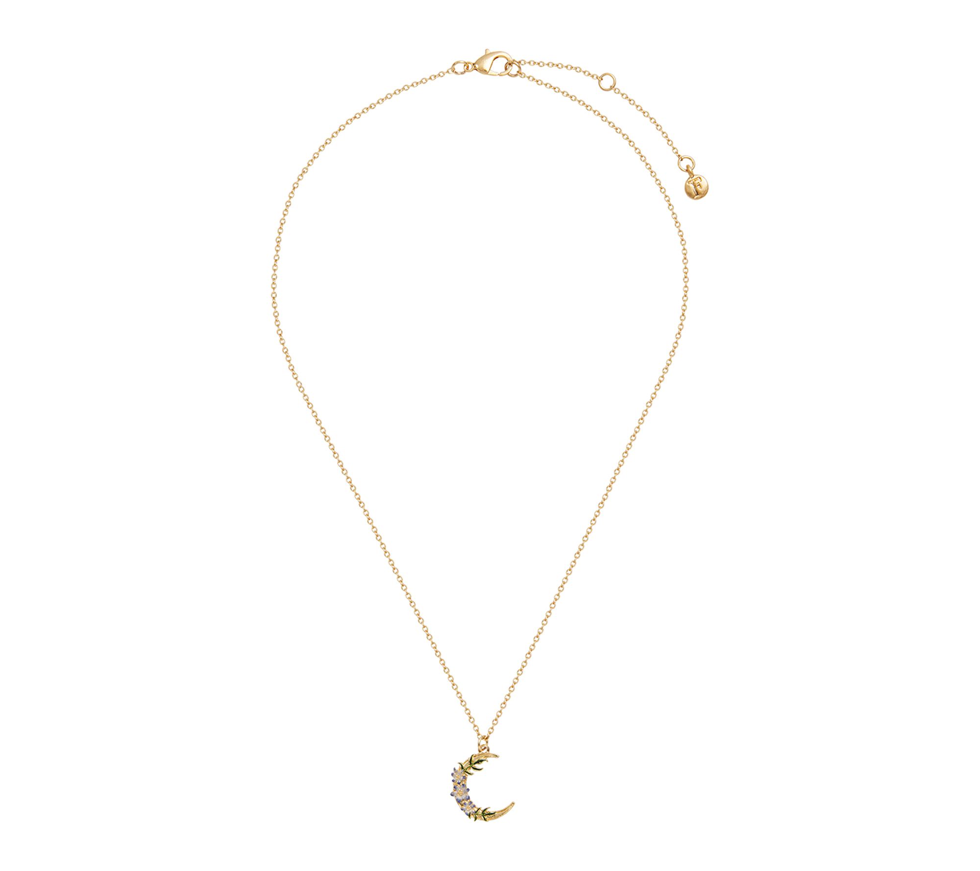 Fable England Nightshade Moon Pendant Necklace