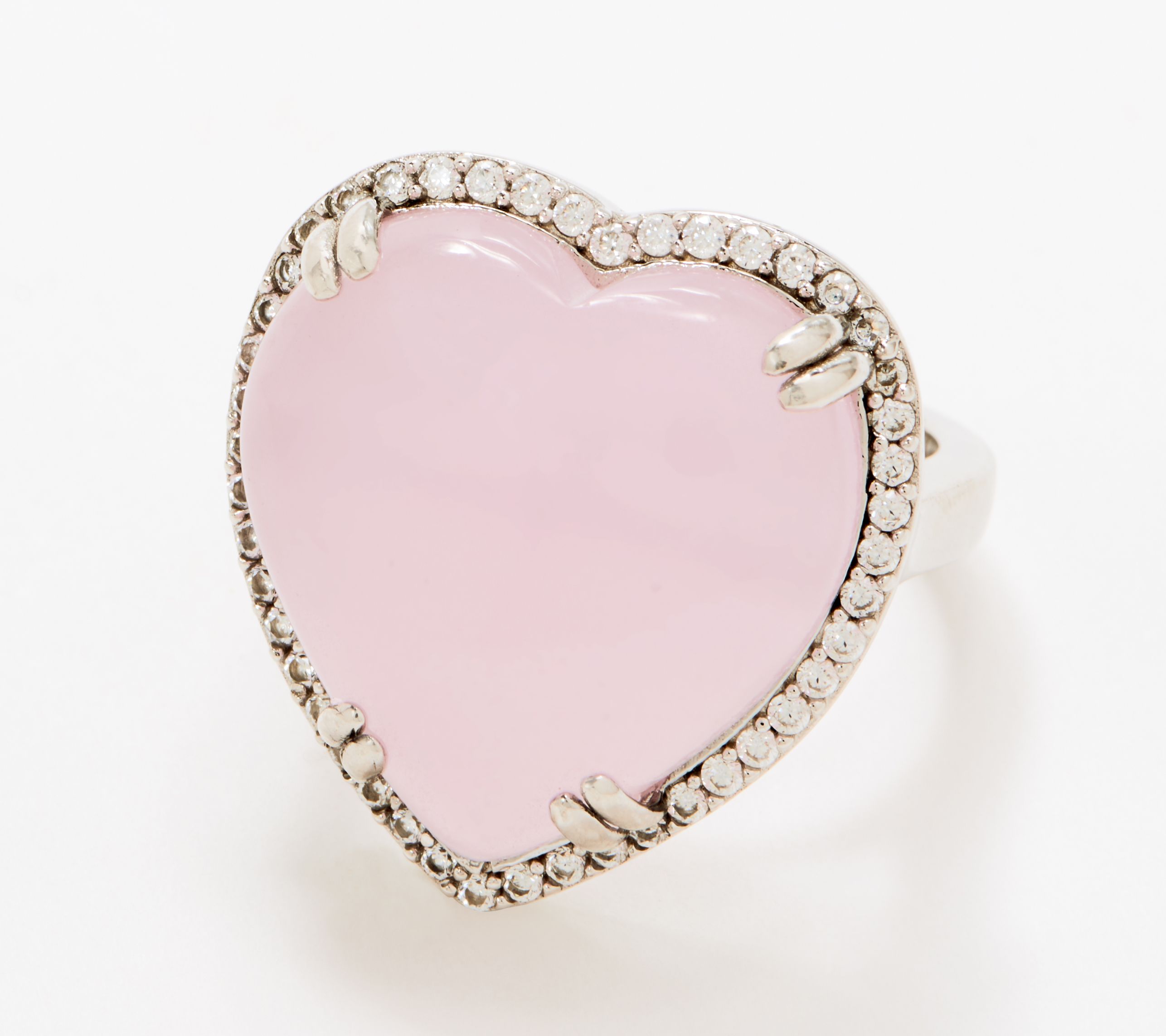 Heart Shape Light Pink Diamond Necklace – Mizrahi Diamond Co.