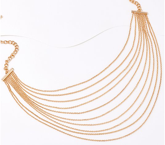 Joan Rivers 10-Strand Layered Chain Necklace
