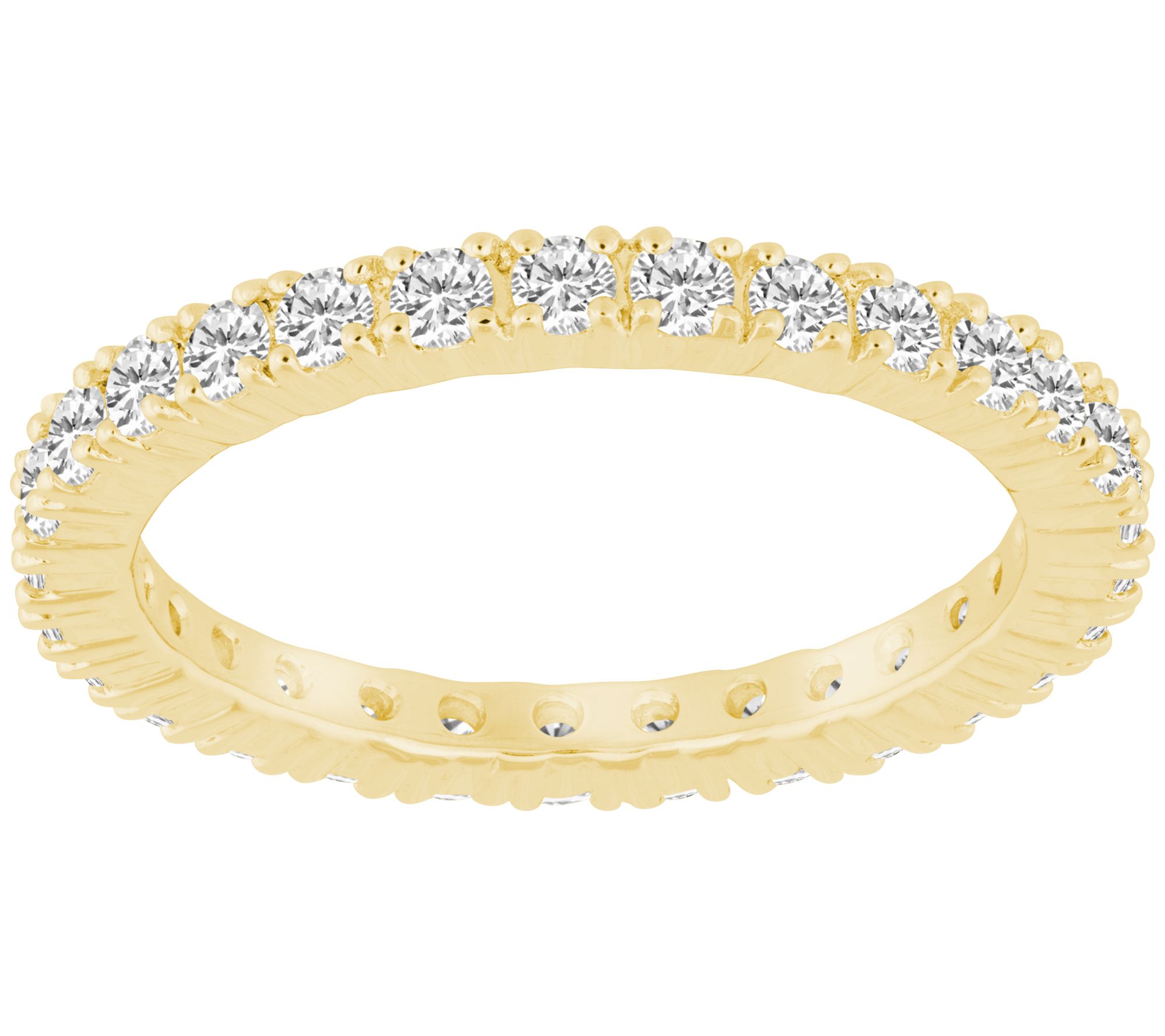 Affinity Diamonds 0.80 cttw Eternity Band, 14Kold