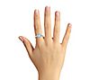 Affinity Gems Aquamarine & Diamond Ring, 14K White Gold, 3 of 3