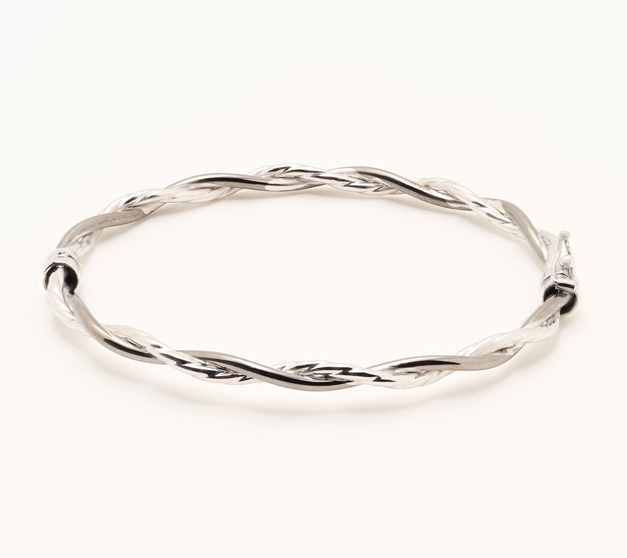 "As Is" David Markstein Bronze Elevated Polished and Textured Bangle