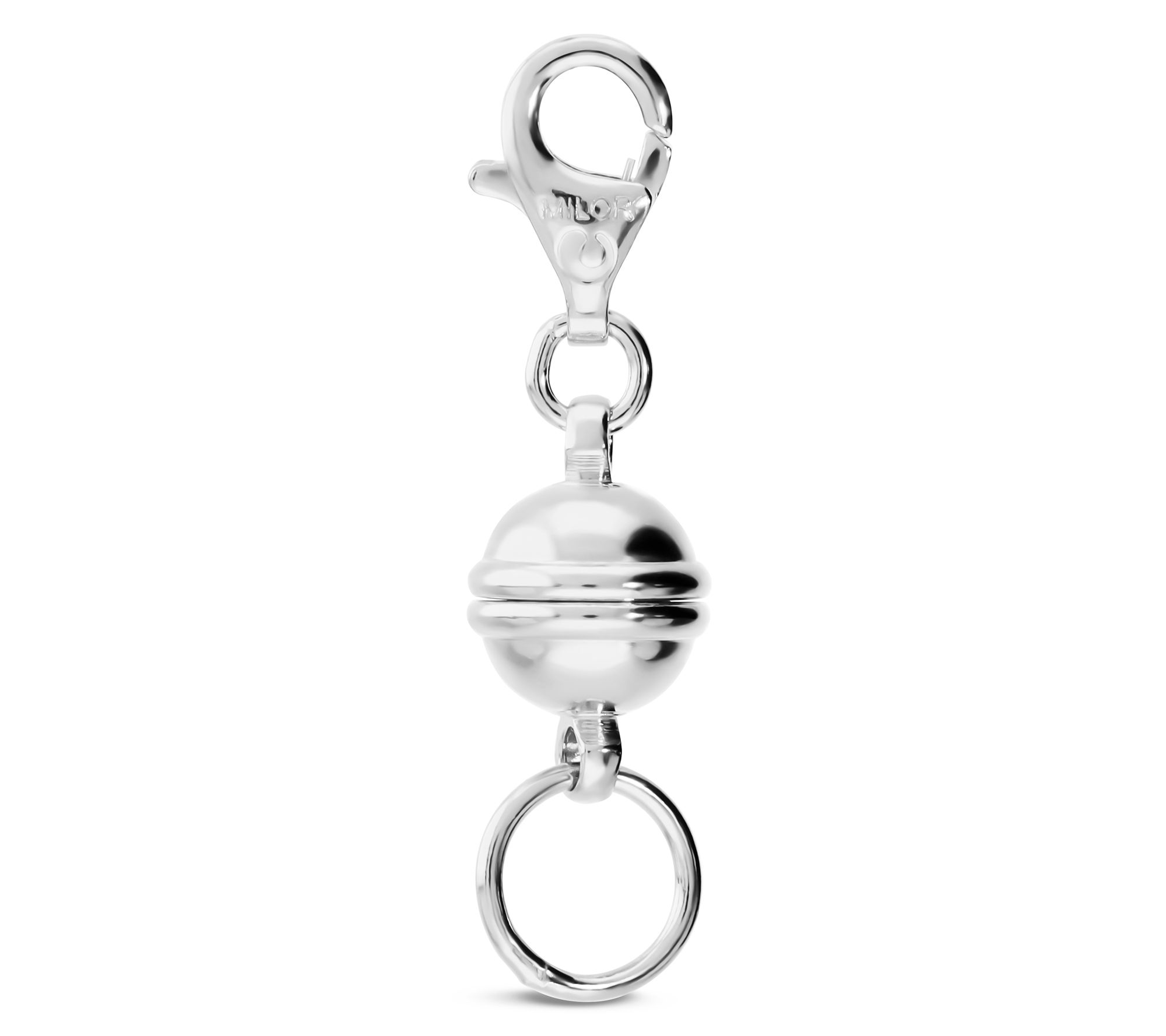 Ultrafine 950 Silver Magnetic Extender Clasp
