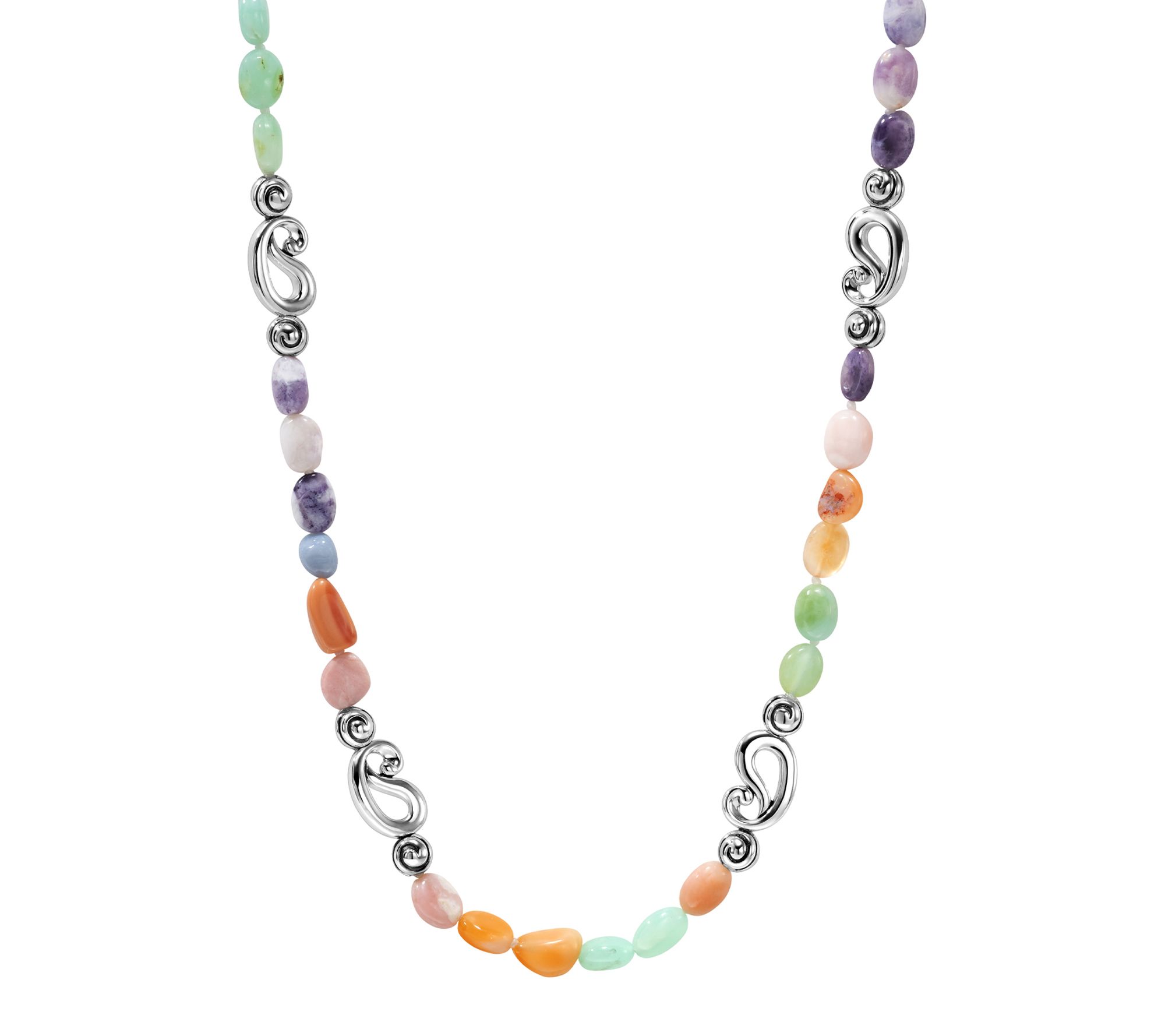 Third Person Sterling Silver Creative Soul OpalNecklace
