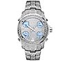 JBW Men's Jet Setter 2.30 cttw Diamond Stainless Watch