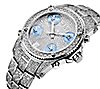 JBW Men's Jet Setter 2.30 cttw Diamond Stainless Watch, 1 of 2