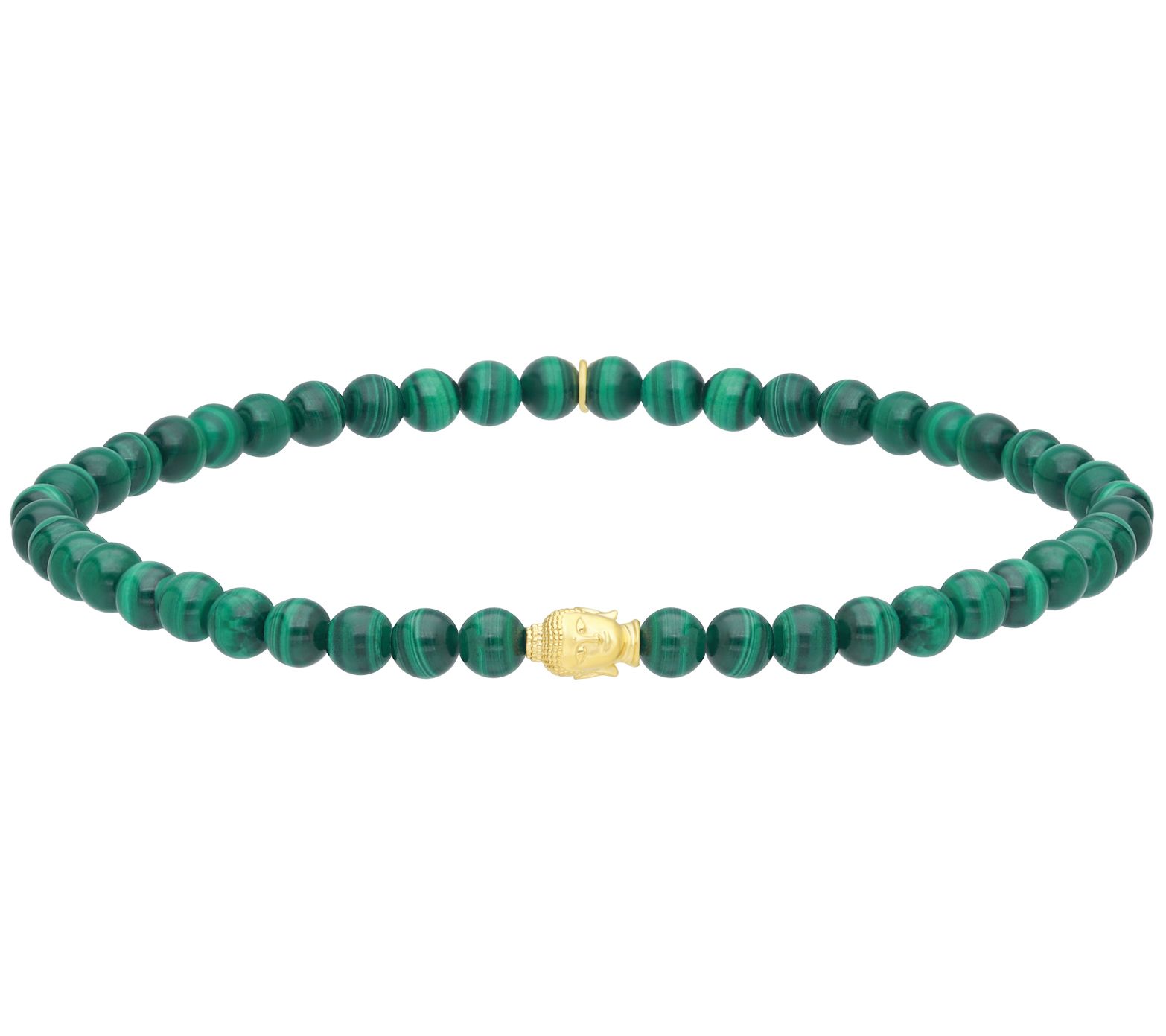 Elyse Ryan 14K Gold Clad Gemstone Namaste Brace et