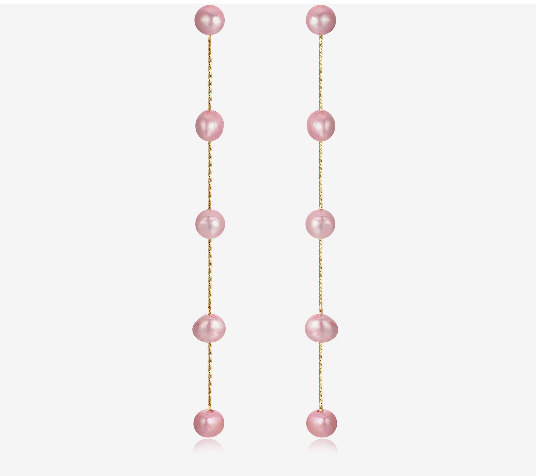 Ettika Dripping Cultured Pearl Drop Earrings