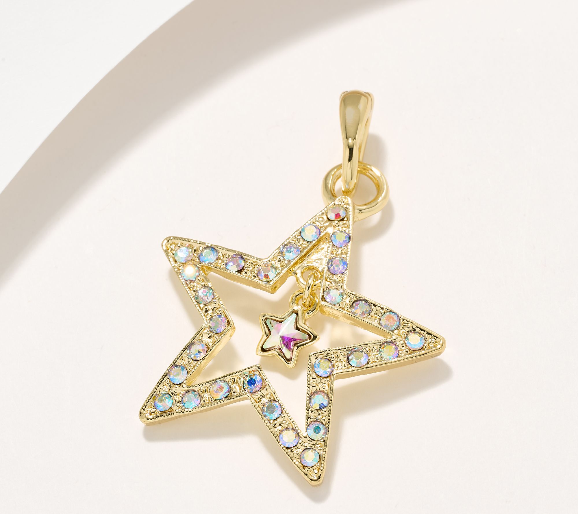 Kirks Folly Starlight Open Ring Charm