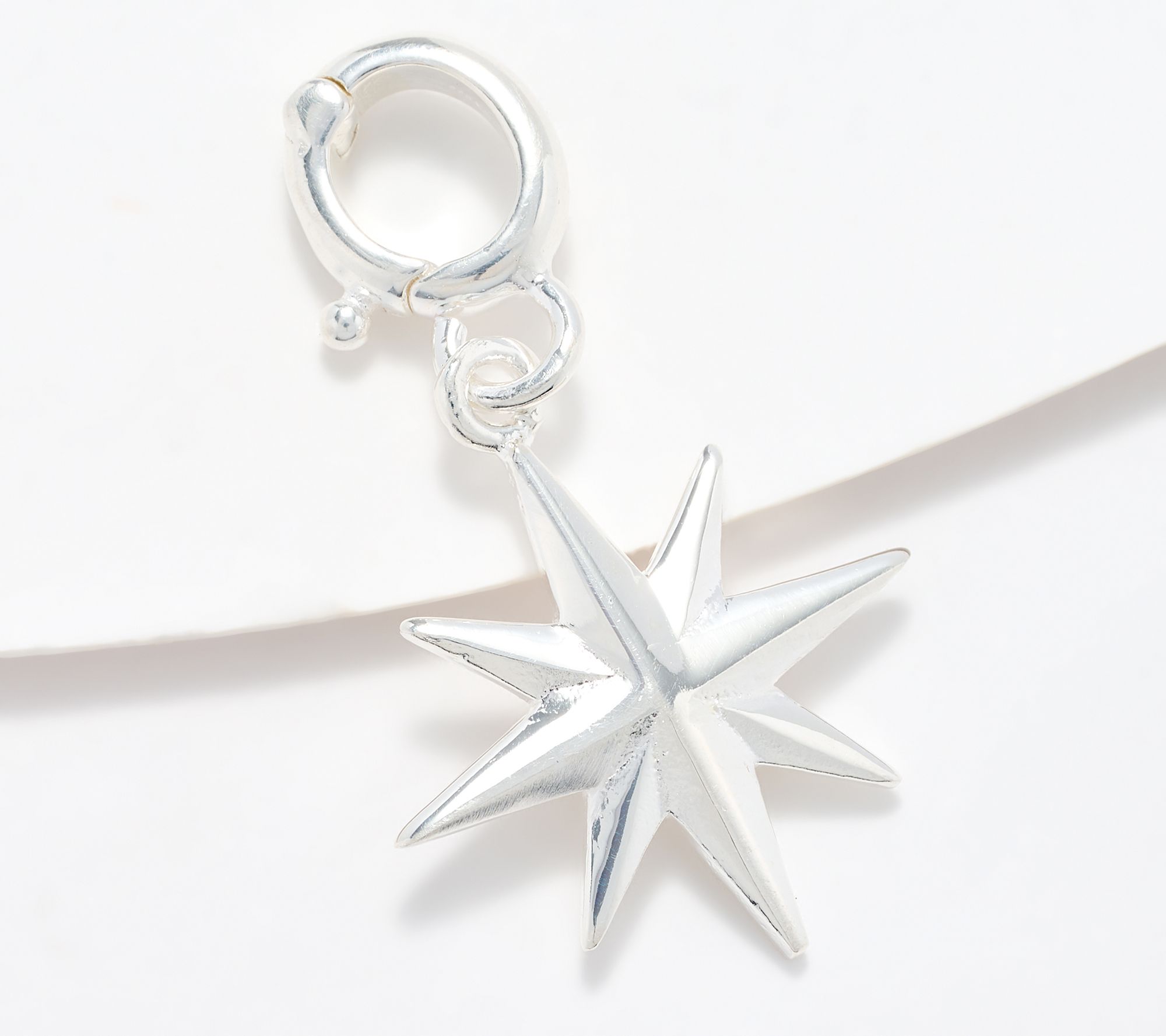 UltraFine 950 Silver Motif Enhancer Charm