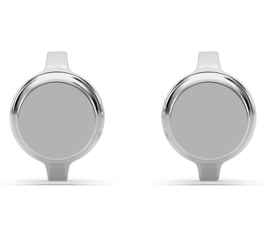 ONI Fine Jewelry Sterling Silver Round Stud Earrings