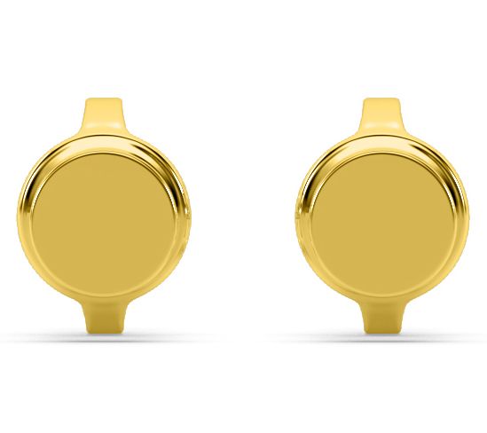 ONI Fine Jewelry Sterling Silver Round Stud Earrings