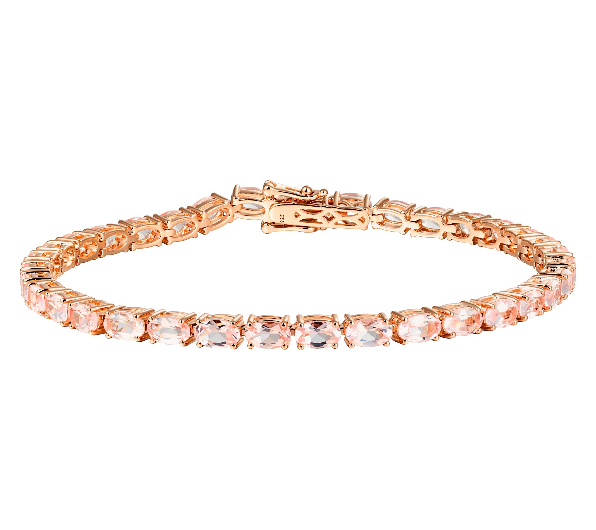 JEN by Jennifer Miller Oval Gemstone Tennis Bracelet, Sterling