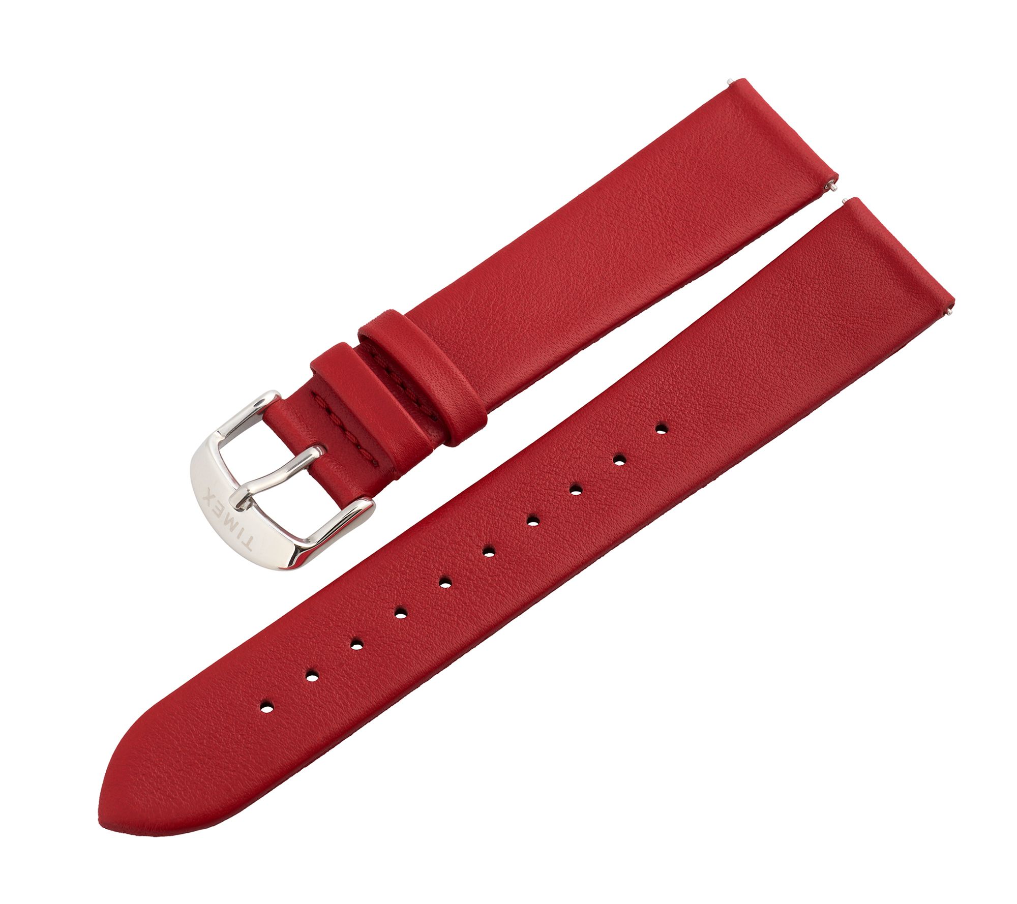 Timex x Kevin O'Leary Signature Red Leather Watch Strap