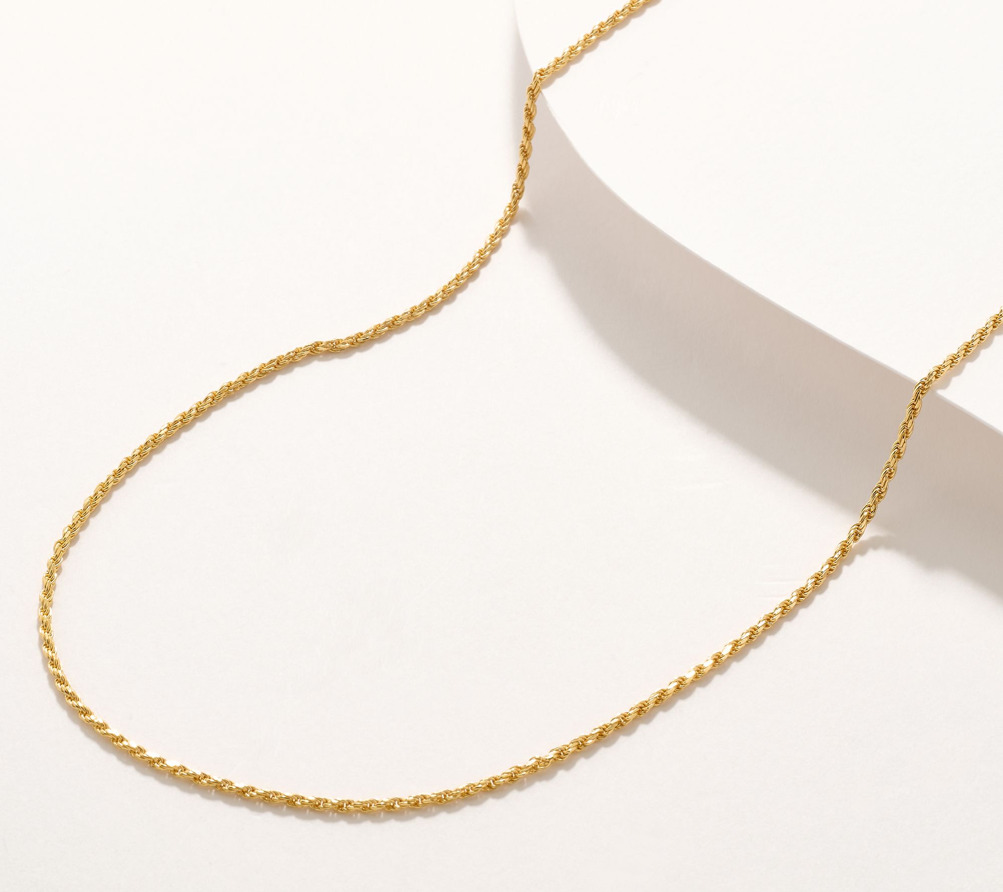 "As Is" UltraFine 950 Silver Rope Chain 24" Necklace