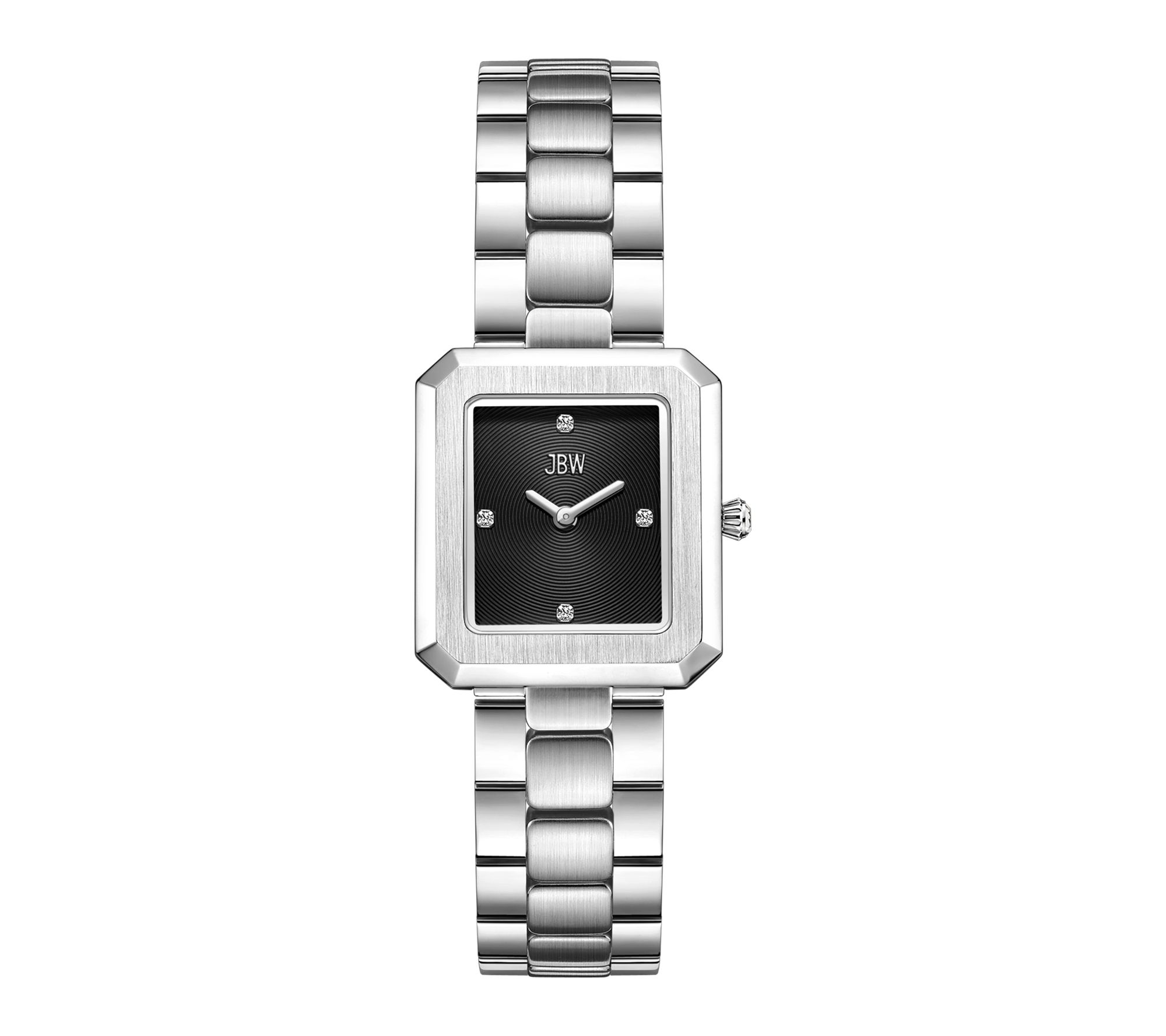 JBW Women's Arc Stainless Steel Lab Grown Diamo nd Watch