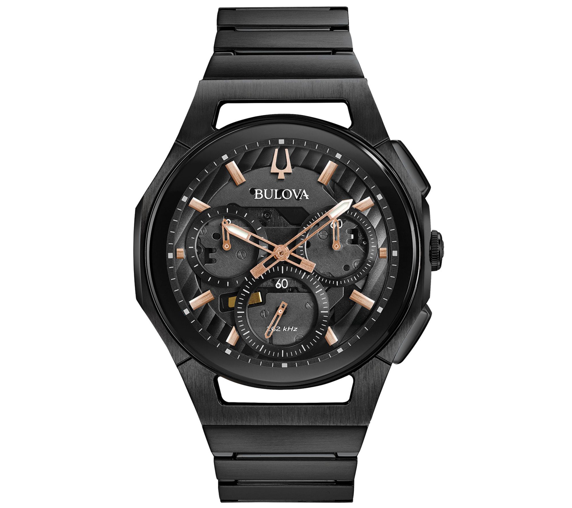 bulova curv black