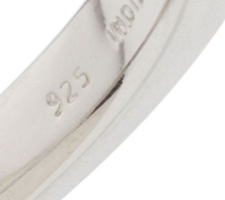 AffinityDiamond Sterling 1/4 ct tw Stack Ring Stack Ring - QVC.com