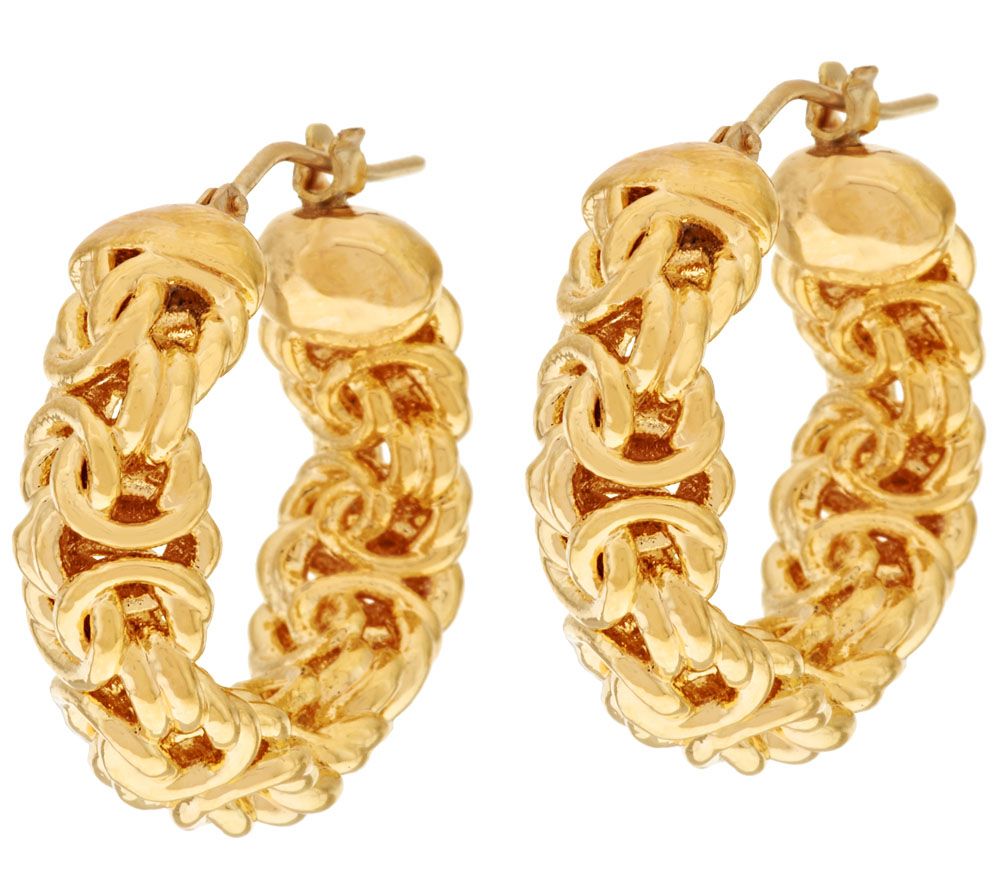 14k Milor Italy Yellow Gold Openwork Marked Along, 43% Off